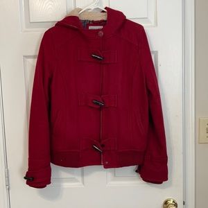 Delia’s Red Wool Coat